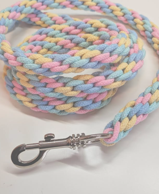 Make Your Own Design — Custom Braided Cotton Rope Leash