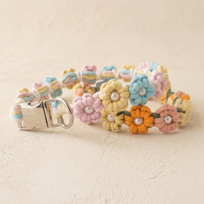 The Pearl & Blossom Custom Dog Collar
